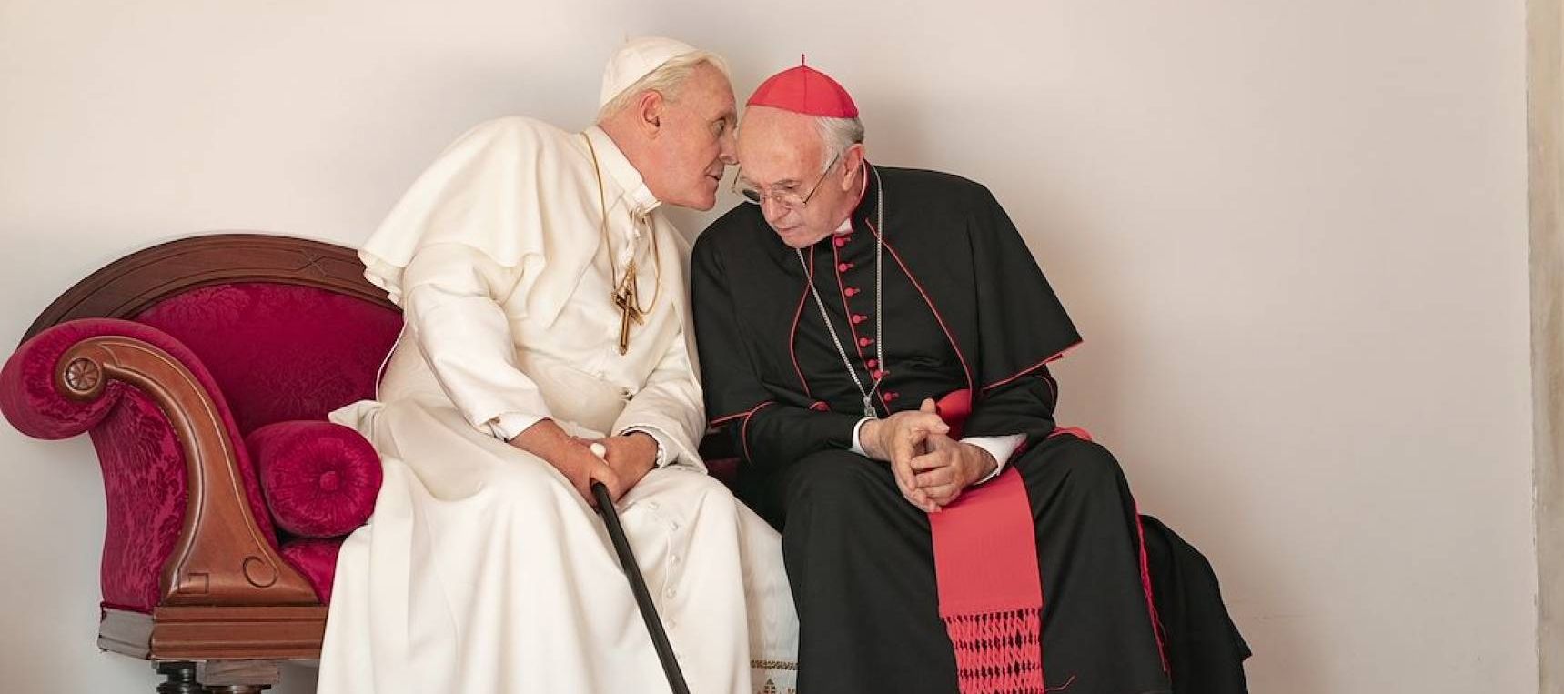 Two popes, the movie. Idylle en werkelijkheid.