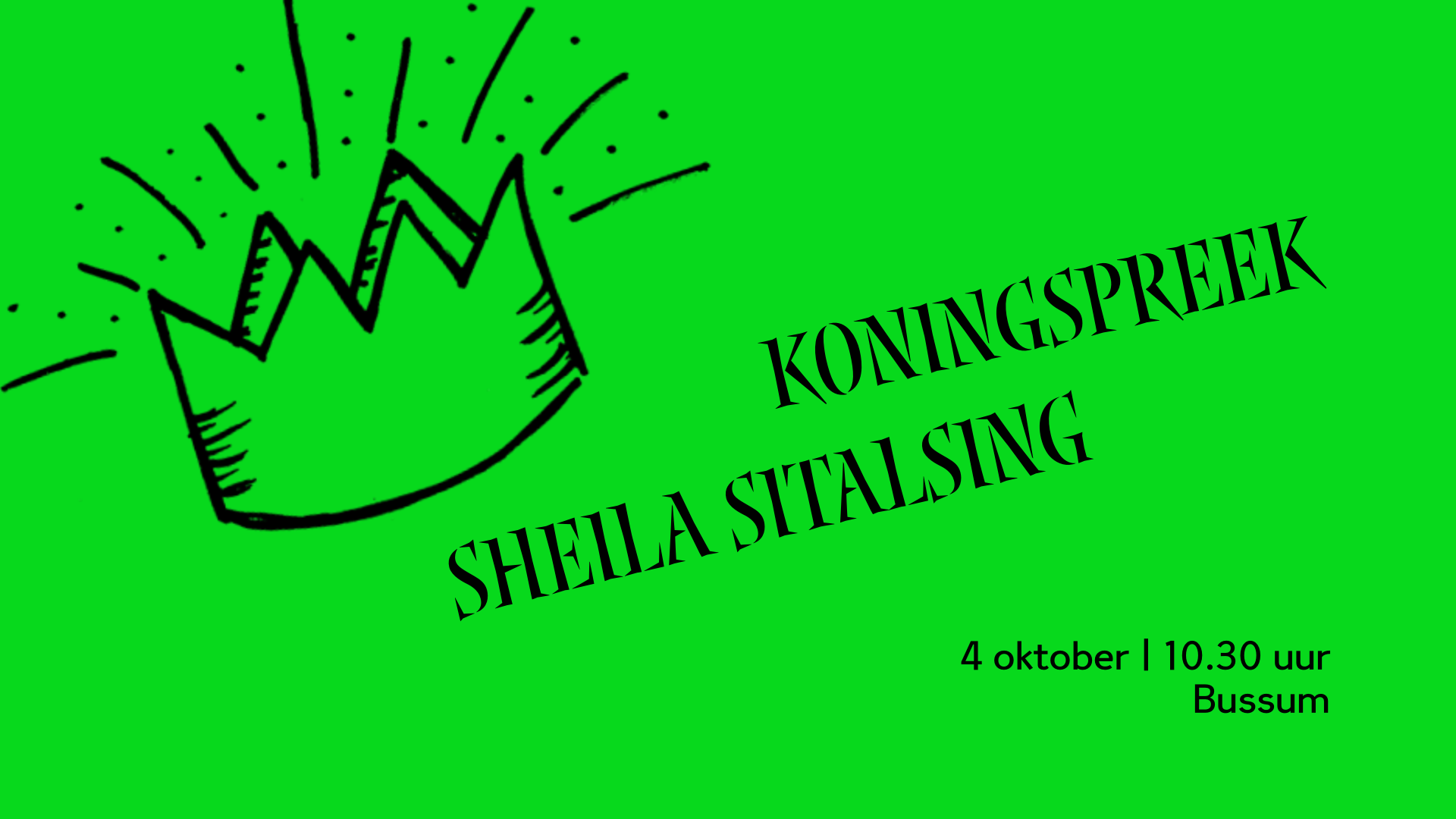 Koningspreek door Sheila Sitalsing